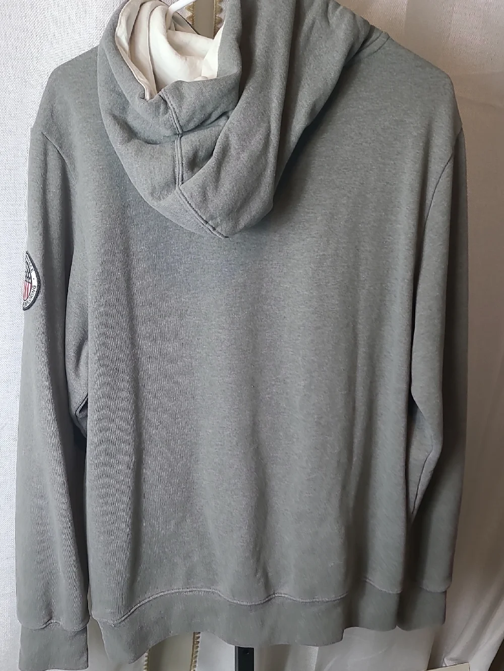 The North Face Hoodie Sweatshirt Mens LARGE USA Gray
